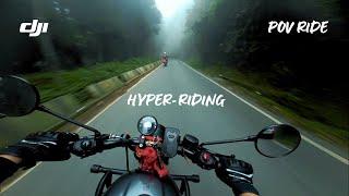 Thrilling Group Ride on Royal Enfield Hunter 350 | POV + RAW Sound Experience
