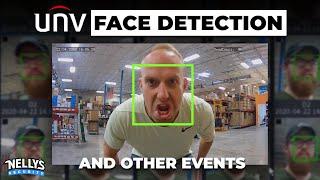 Uniview Events: Face Detection, Line Crossing, Basic Motion, and More