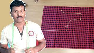 அளவு பிளவுஸ் வைத்து Straight Stitching | Details Explanation | Tailor Bro