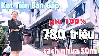 BÁN NHÀ GIÁ RẺ - Đã có sổ hồng | giá 100%: 780 triệu không phát sinh | Nhà Bình Chánh Giá Rẻ #BC192