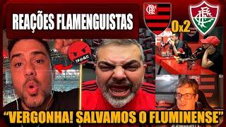 REAÇÕES FLAMENGUISTAS - FLAMENGO 0x2 FLUMINENSE - BRASILEIRÃO - VAMOS RIR DO FLAMENGO!