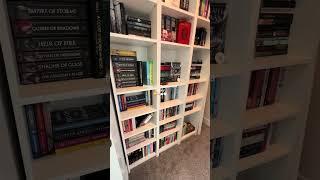 Cozy Up with Books: Library-inspired Closet Transformation #library #closet