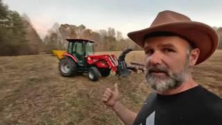 Frustrating Day on the TYM Tractor | New "BIG MOUTH" Tractor Attachment?