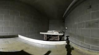 360 Ride Through an Electron Beam Irradiator at Full Beam Power (360 0036 Stitch XHC)