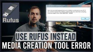 Media Creation Tool Error? Alternative to downloading Windows 8.1, 10, 11 ISO using free Rufus app