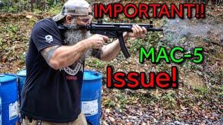 IMPORTANT!! MAC-5 Bolt Gap issues?!