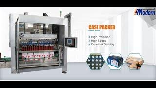 Automatic case packer | Bottle carton packing machine