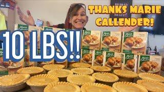 THANKS MARIE CALLENDER ! POT PIE FEAST | MOM VS FOOD | MOLLY SCHUYLER | SAMS CLUB SERIES