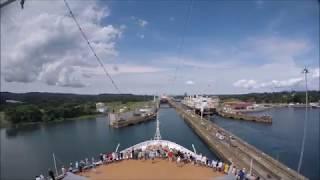 MS Nieuw Amsterdam - The Panama Canal - 4K