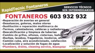 Fontaneros Santa Fe de Mondújar 603 932 932