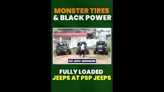 Black Jeep Domination: Massive Monster Tires in Action 02