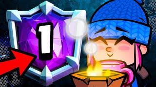 TOP 1 SEASON END PUSH - Clash Royale