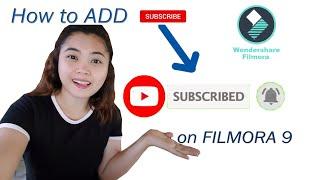 2020 HOW TO ADD ANIMATED SUBSCRIBE button on your videos using FILMORA 9 | #AnimatedButton #Filmora9