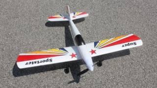 Electrifly Super Sportster EP Airplane Review and Maiden Flight