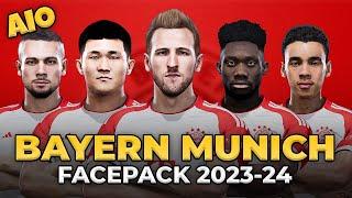 Bayern Munich Facepack Season 2023/24 | Sider and Cpk | Football Life 2023 and PES 2021