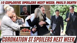 10 Explosive Coronation Street Spoilers next week: Paul’s Heartbreaking Farewell | Soap spoilers