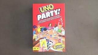 UNO Party! Card Game Opening