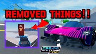 ALL OF THE REMOVED THINGS IN CDT PART 2 IN Roblox!! | Mird CDT