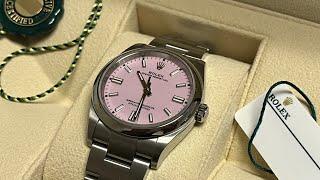 A Discussion of the Rolex Oyster Perpetual Candy Pink 36mm 126000