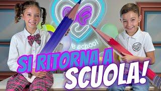 … SI RITORNA A SCUOLA...  ( canzone ufficiale)