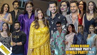 UNCUT -  Arjun Bijlani Birthday Celebration And Diwali Party 2024 |Sana Makbul, Aly Goni And Many