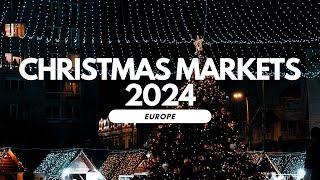 Top 5 Christmas Markets to Visit in Europe 2024  | Ultimate Guide to Holiday Magic!