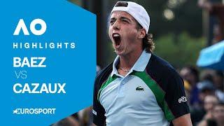 Sebastian Baez vs Arthur Cazaux | Round One | Australian Open 2025 Highlights 