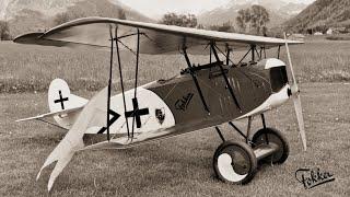 worth seeing FOKKER D.VII scale 1:3 Rainer Mattle "short film in old style"