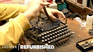 How A Rusty 1930s Royal Typewriter Is Professionally Restored | Refurbished | Insider