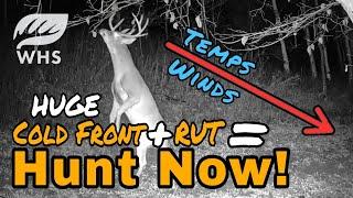 Huge Rut Cold Front Alert | Can't Miss!