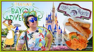 FIRST Time on TIANA'S Bayou Adventure & TONY'S Town Square Restaurant | MAGIC KINGDOM 2024