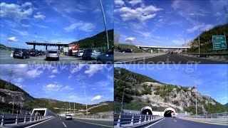 EGNATIA ODOS Kozani - Veria (tolls-tunnel) GR E90 A2 ΕΓΝΑΤΙΑ ΟΔΟΣ Κοζάνη - Βέροια (διόδια-τούνελ)