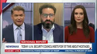 Hillel Neuer on Newsmax: "The only thing worse than the UN staying silent is when they speak"