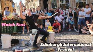 The Bucket Boy (Matthew Pretty) - Amazing Drumming Show - Edinburgh Fringe Fes 2024.