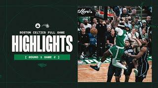 Boston Celtics vs. Orlando Magic | Full GAME 2 Highlights | 2025 NBA Playoffs | Round 1