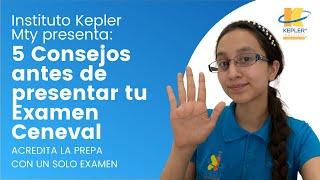 5 Consejos antes de presentar tu Examen Ceneval