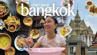 bangkok food diaries | foodie spots, how solo-travelling saved me, taking a break & recovery update