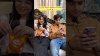 Siblings are the biggest enemies️ | Raj Grover | #shorts