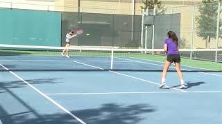 Monta Vista at Homestead Girls Tennis 2.18.21