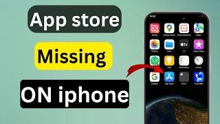 App store Not showing ON iphone after ios 18 update // App store missing ON iphone