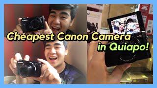 RISKY QUIAPO TRIP TO FIND CHEAP CAMERA | Gabs on Cam