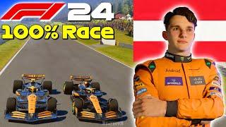 F1 24 - Let's Make Piastri World Champion #11: 100% Race Austria