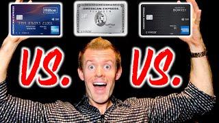 AMEX PLATINUM vs. HILTON ASPIRE vs. MARRIOTT BONVOY BRILLIANT 2021