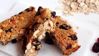 Homemade Granola Bars Recipe (Easy & Healthy & Protein & Energy)