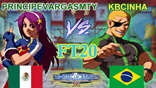 KOF 2002 - PRINCIPEVARGASMTY vs KBCINHA FT20