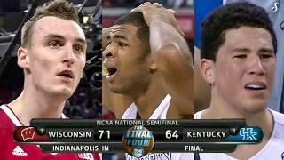 When Wisconsin Snapped Kentuckys 39-Game Win Streak! | April 4, 2015