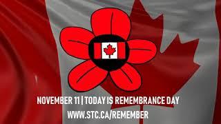 (#1871) Happy Remembrance Day! | STC Official / STC Officiel