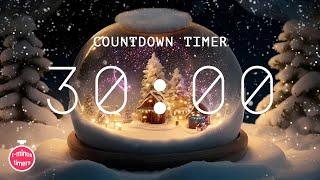 Winter Classroom Timer (30 min - Christmas Music) ️