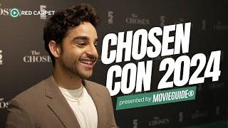 Chosen Con 2024: Red Carpet Interviews with the Beloved Cast of The Chosen!