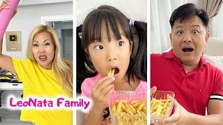 I punished dad  LeoNata family  best TikTok video